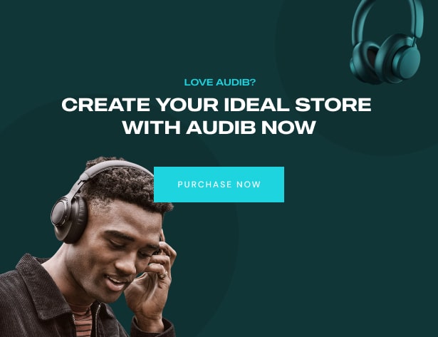 Audib - Best Audio Store WooCommerce Theme purchase