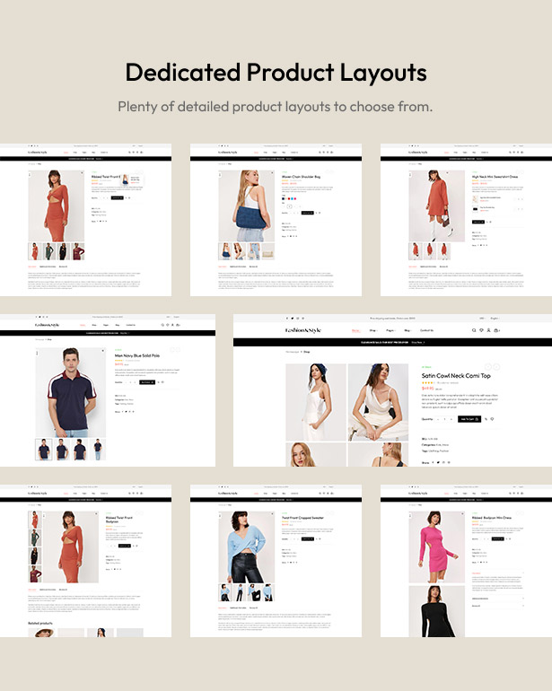 Free Fashion WooCommerce WordPress Theme Product Layouts