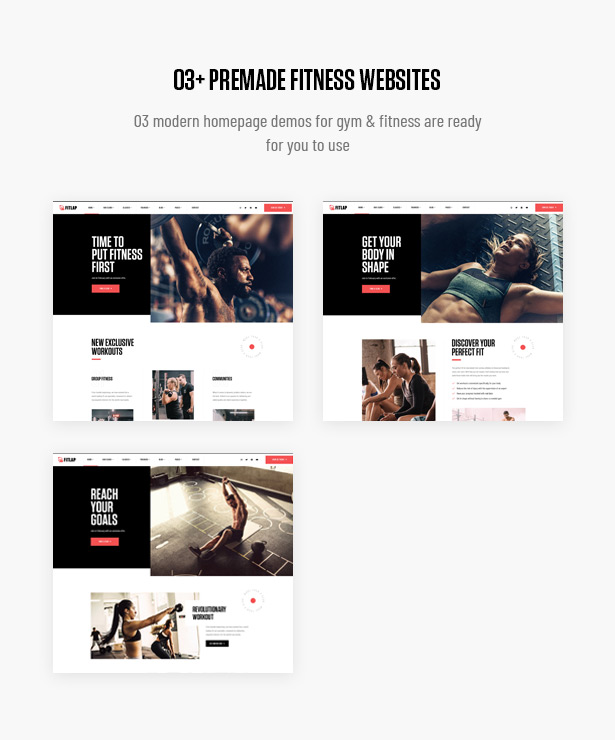 Fitlap - Gym & Fitness Club WordPress Theme - Stunning Pre-built Fitness Center Homepages