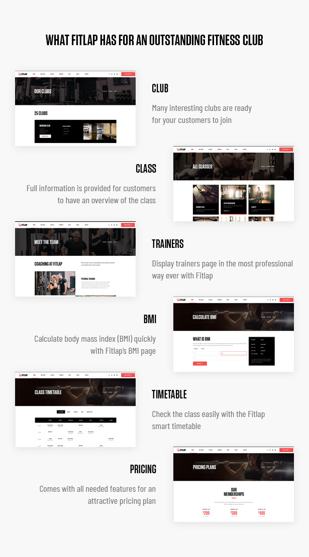 Fitlap - Gym & Fitness Club WordPress Theme - Why Choose Fitlap for Gym & Fitness Club Websites