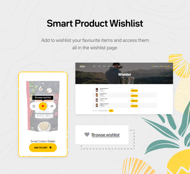 Gopet - Pet Food WooCommerce WordPress Theme - Smart Product Wishlist