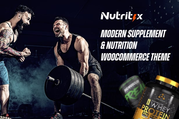 Nutritix - best Supplement nutrition WooCommerce Theme