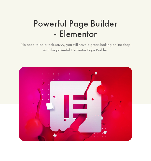 QOS - Fashion eCommerce Elementor WordPress Theme - Elementor Page Builder