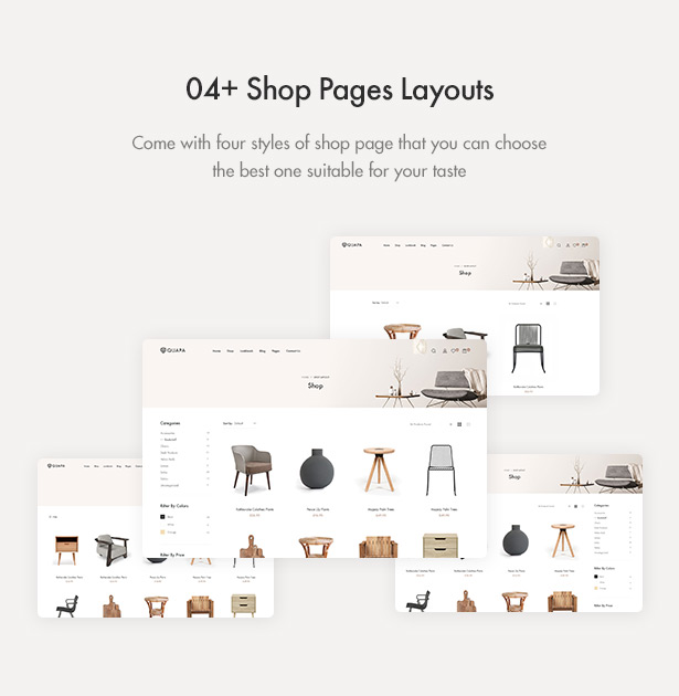 Quapa - Furniture Store WooCommerce Theme