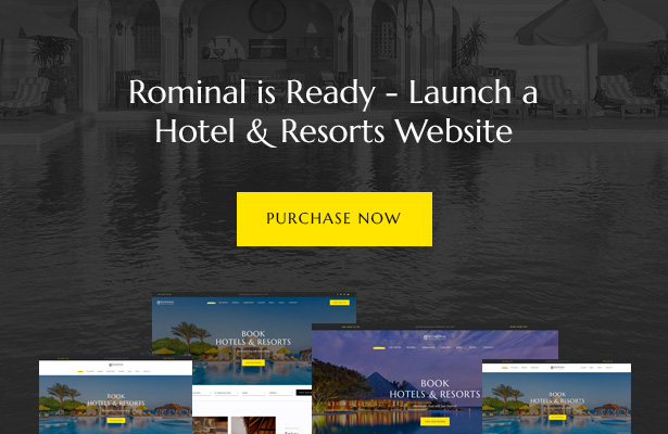 Rominal - Best Hotel Booking WordPress Theme