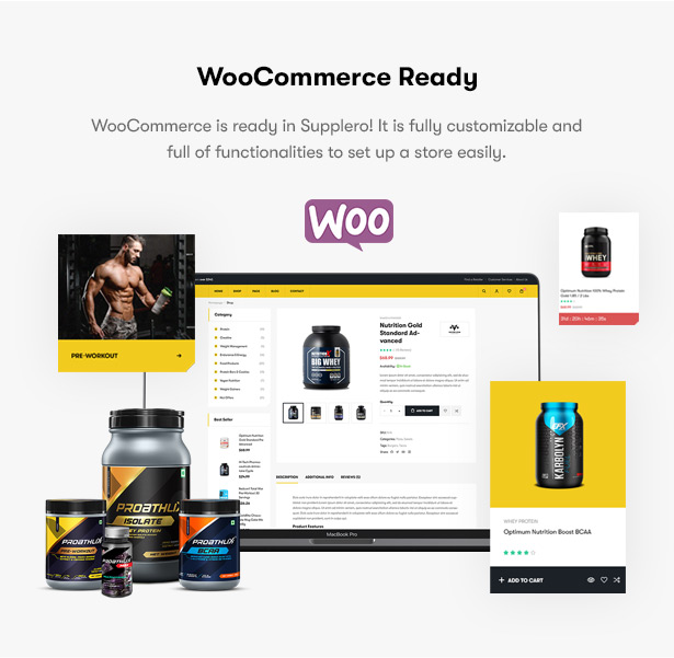 Supplero - Supplement Store WooCommerce WordPress Theme - Start selling anything with WooCommerce