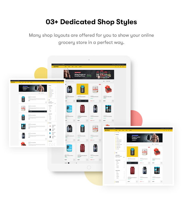 Supplero - Supplement Store WooCommerce WordPress Theme - Stunning Supplement Shop Styles