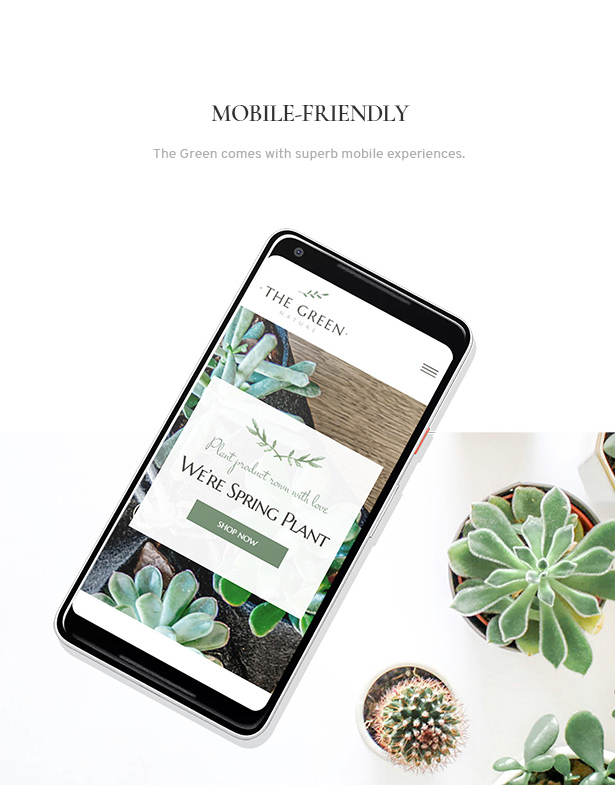 The Green - Houseplants & Gardening WordPress Theme