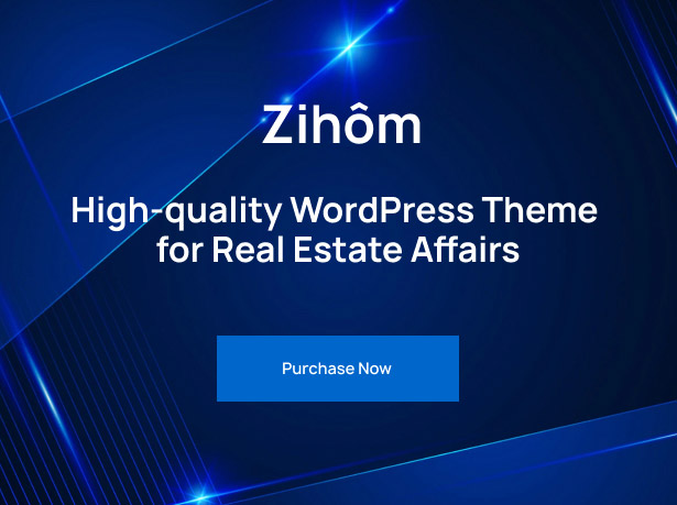 Zihom Real Estate WordPress Theme Download