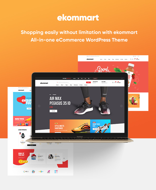 ekommart - All-in-one eCommerce WordPress Theme